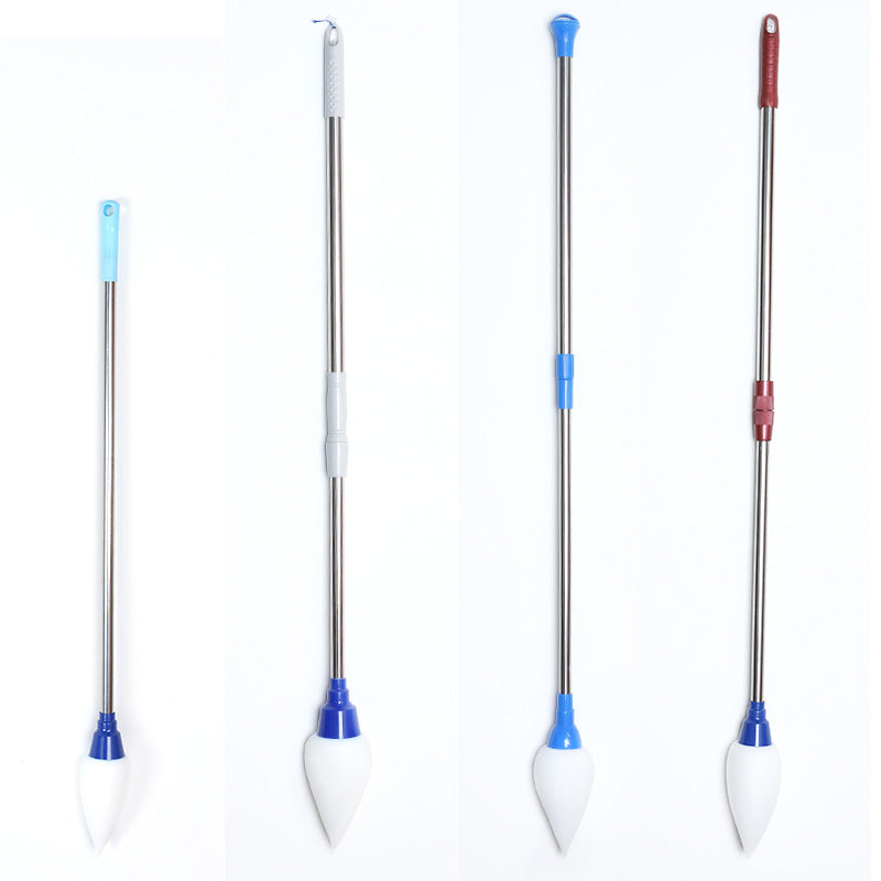 Square outdoor the elderly fitness book pen, retractable large character practice dipping sponge brush, manufacturers wholesale