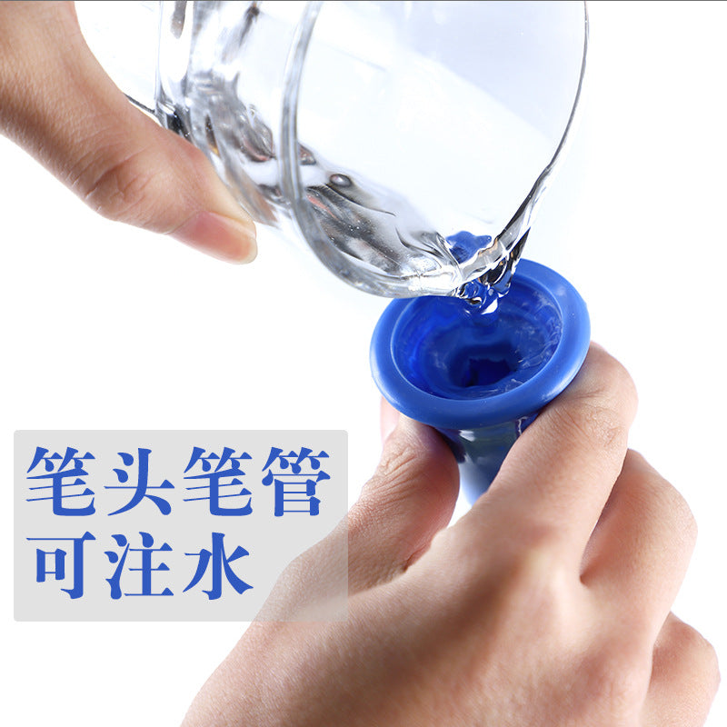 Square outdoor the elderly fitness book pen, retractable large character practice dipping sponge brush, manufacturers wholesale