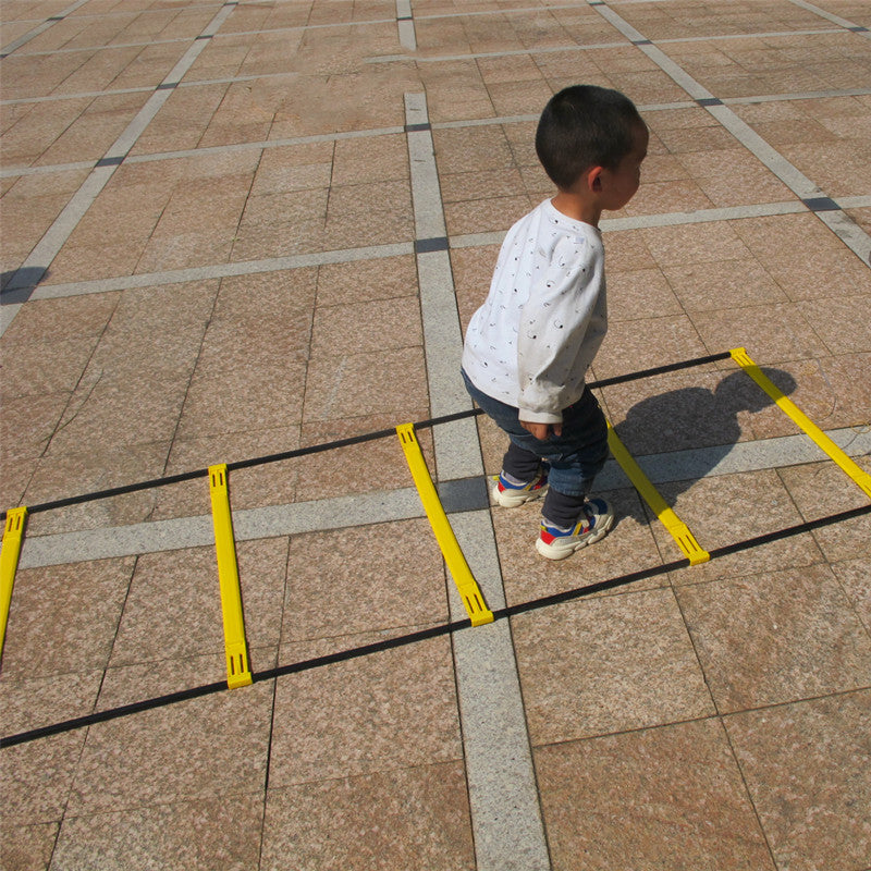 Lifting dual-purpose agility ladder training ladder footstep coordination training equipment children's physical exercise fitness ladder