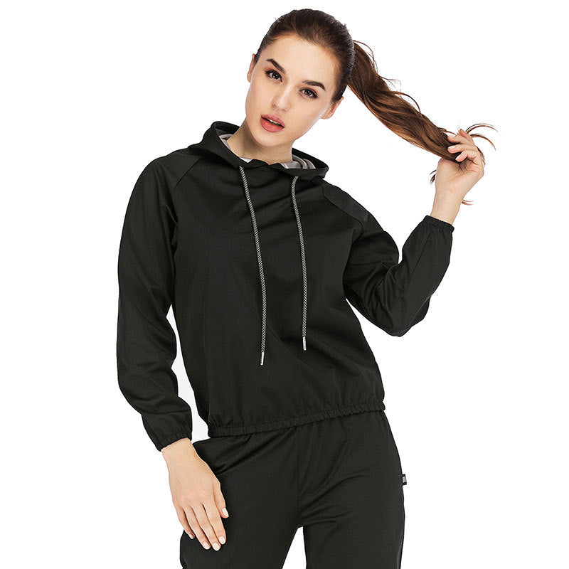 Outdoor running sports body sculpting sweatsuit set fitness yoga suit top large size sweatsuit wholesale for women and men