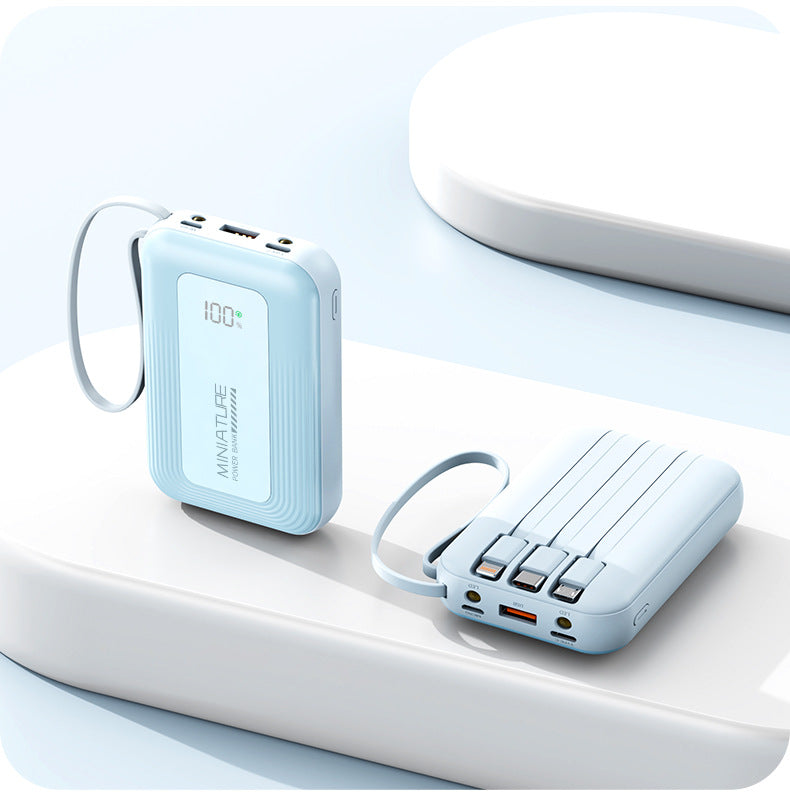 Cross-border new arrival20000mAh power bank with super fast charging and large capacity1Wan comes with a lightweight portable charger