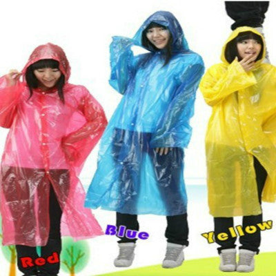 Disposable raincoat outdoor mountaineering portable travel raincoat thickened extra large portable raincoat spot supply