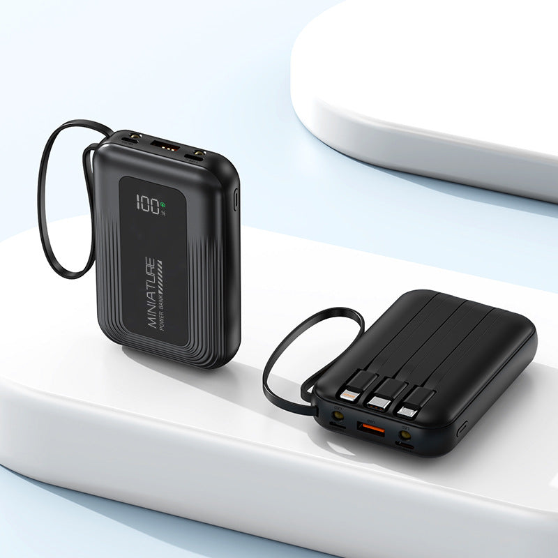 Cross-border new arrival20000mAh power bank with super fast charging and large capacity1Wan comes with a lightweight portable charger