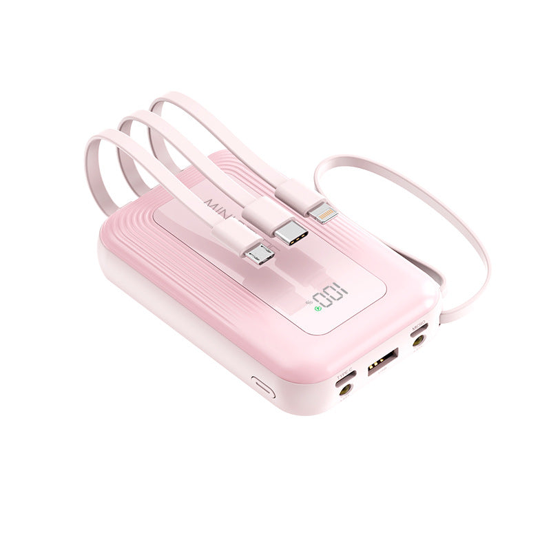 Cross-border new arrival20000mAh power bank with super fast charging and large capacity1Wan comes with a lightweight portable charger