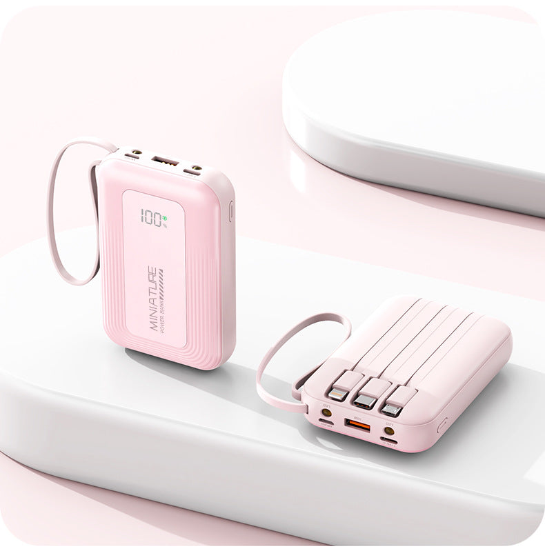 Cross-border new arrival20000mAh power bank with super fast charging and large capacity1Wan comes with a lightweight portable charger