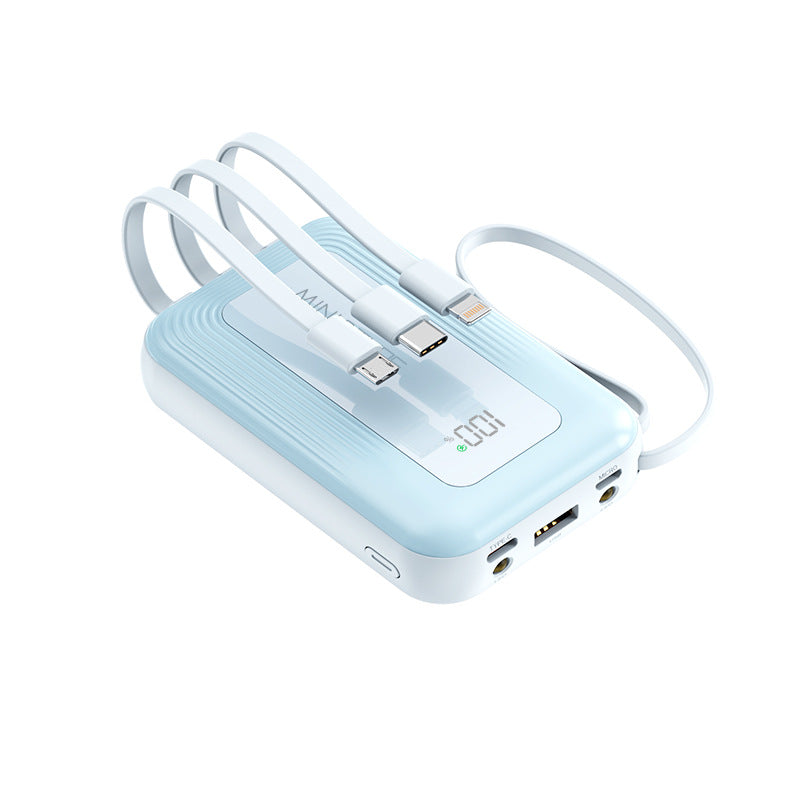 Cross-border new arrival20000mAh power bank with super fast charging and large capacity1Wan comes with a lightweight portable charger