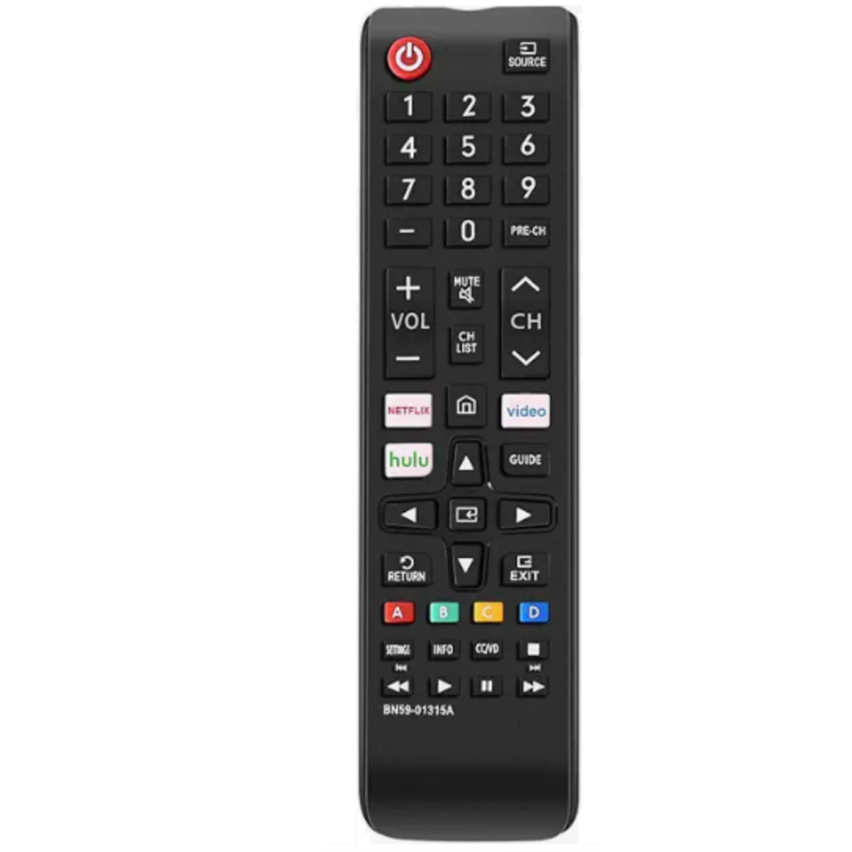 LUCIA-5-TV remote control