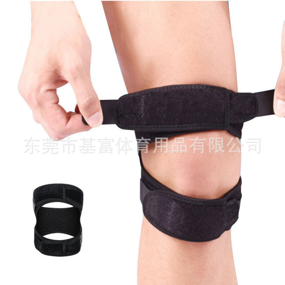 Spot hair patella belt shock absorption pressure knee pads outdoor basketball football mountaineering knee patella protective belt
