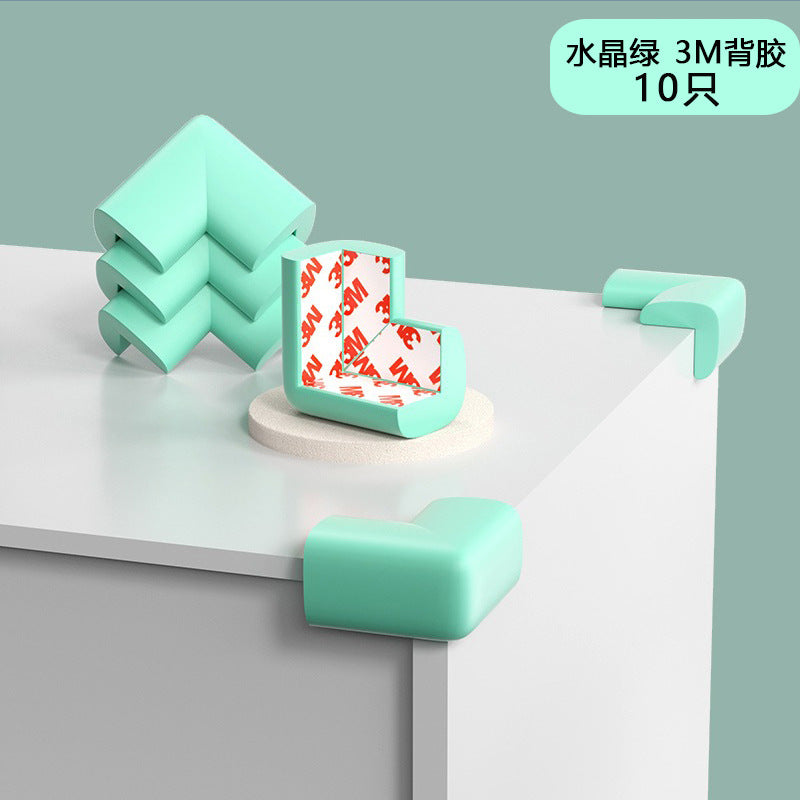 Table table corner anti-collision corner anti-collision strip anti-collision safety hemming soft bed corner sticker baby children right angle protective cover