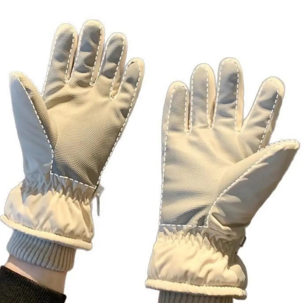 Winter Warm Gloves Thickened Warm Unisex Outdoor Waterproof Riding Ski Riding Touch Screen Windproof Gloves