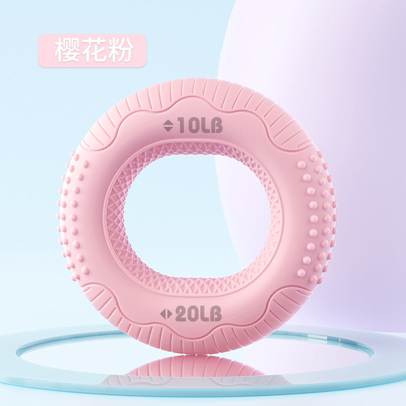 Grip Circle Double Strength Professional Exercise Hand Strength Arm Hand Strength Rehabilitation Training Massage Silicone Grip