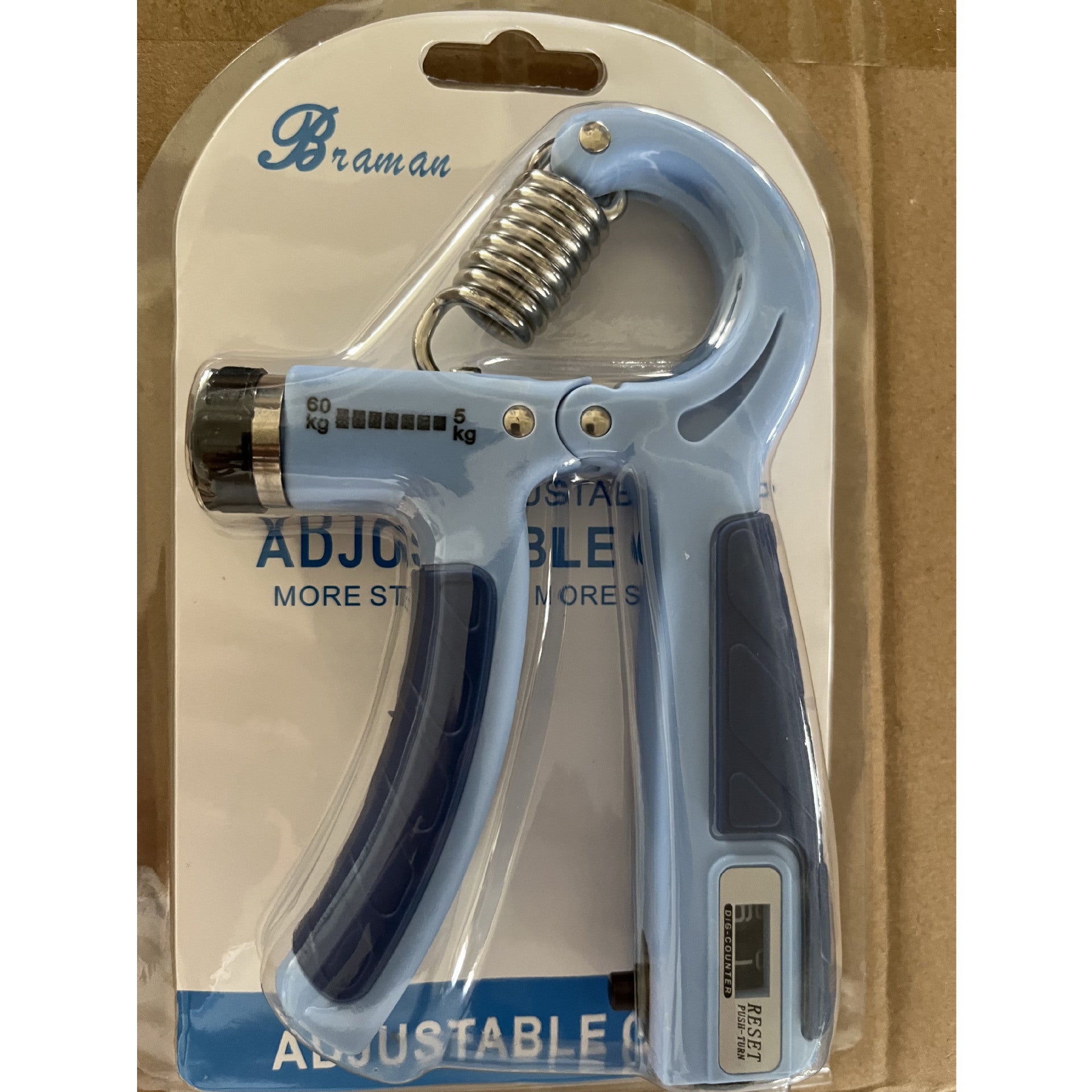 Counting grip professional arm training 5-60KG adjustable arm muscle hand strength fitness rehabilitation decompression finger manufacturer