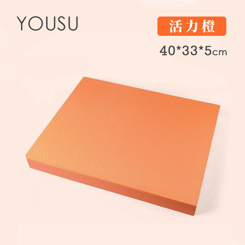Balance Soft Bed Mat Slide Plate Fitness Plate Support Yoga Ankle Core Training Rehabilitation Equipment Thick Square Mat