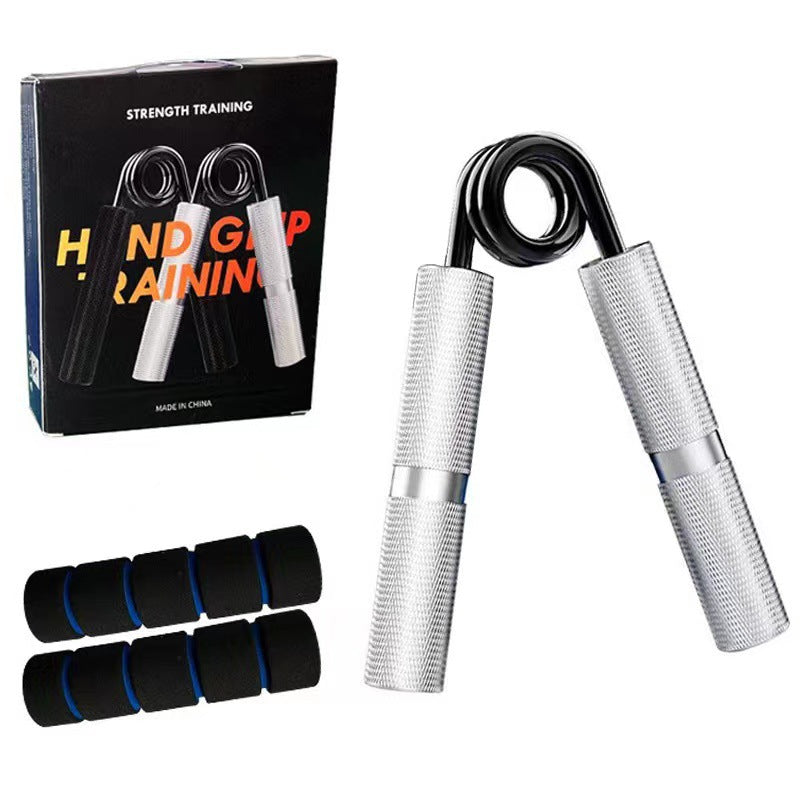 Source Manufacturer Aluminum Alloy Metal Grip Arm Grip Amazon Popular Fitness Spring Steel A-Grip