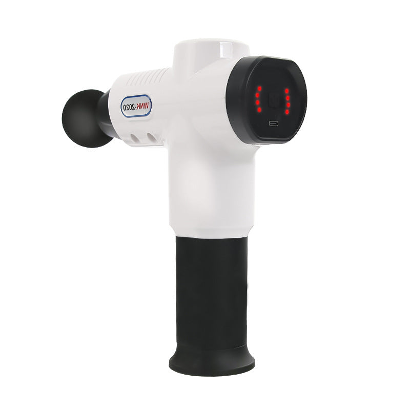 Cross-border 12-head strong fascia gun, rechargeable neck membrane grab muscle massager, professional grade multi-functional massage gun new