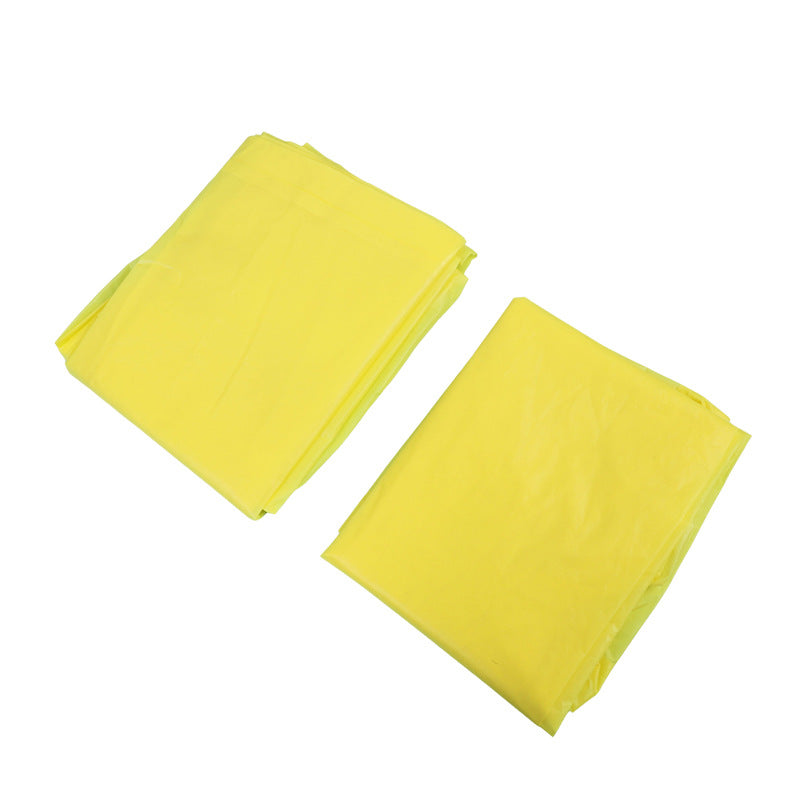 Disposable poncho for outdoor rafting in tourist attractions Adult thickened one-piece EVA raincoat design Hiking waterproof