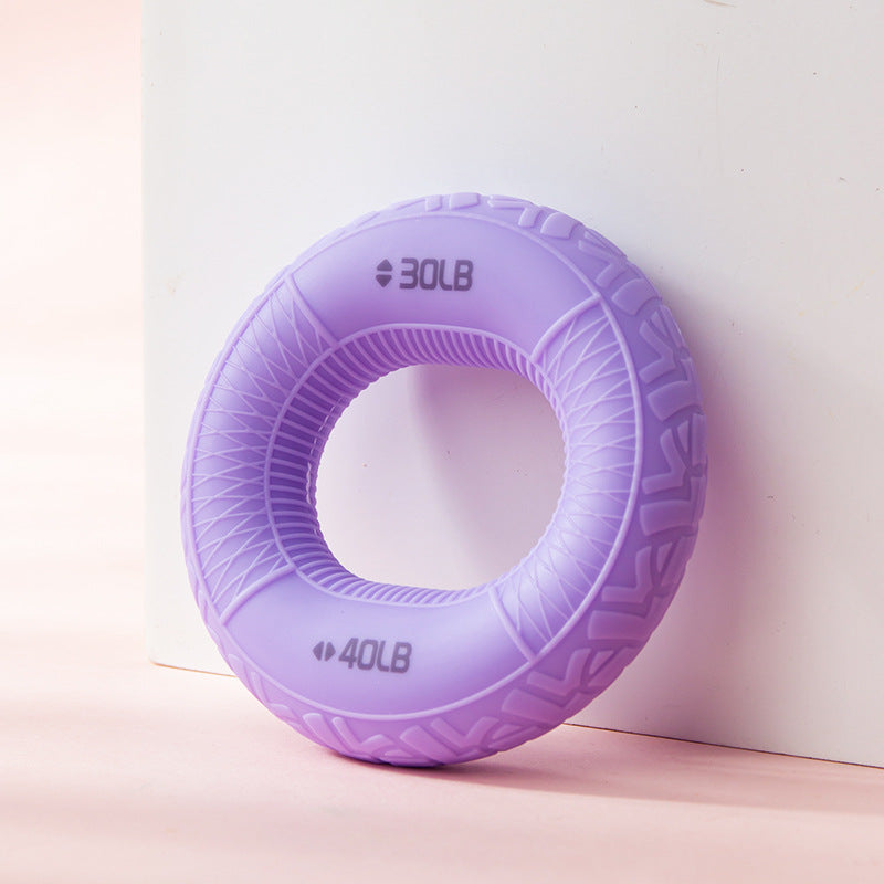 Silicone grip ring, men and women practice arm muscle training, hand strength equipment, five-finger strength, children and students exercise hand strength rehabilitation