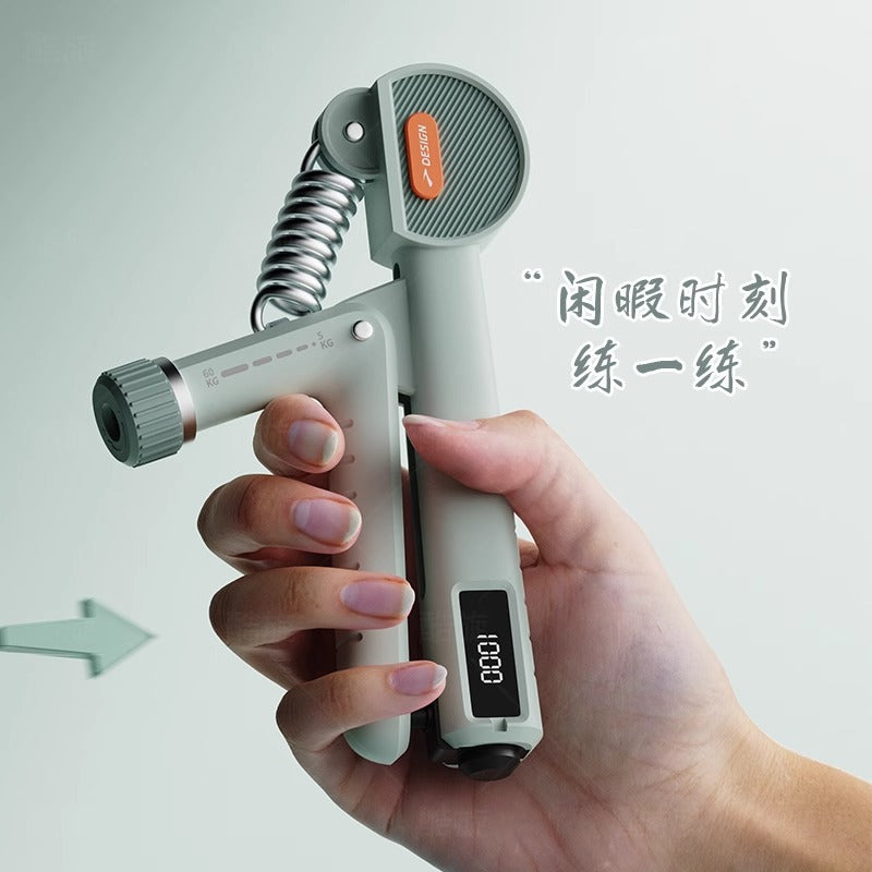 Counting grip device Primary school boys practice hand strength Adjustable hand strength Adolescent finger training Children's grip strength equipment