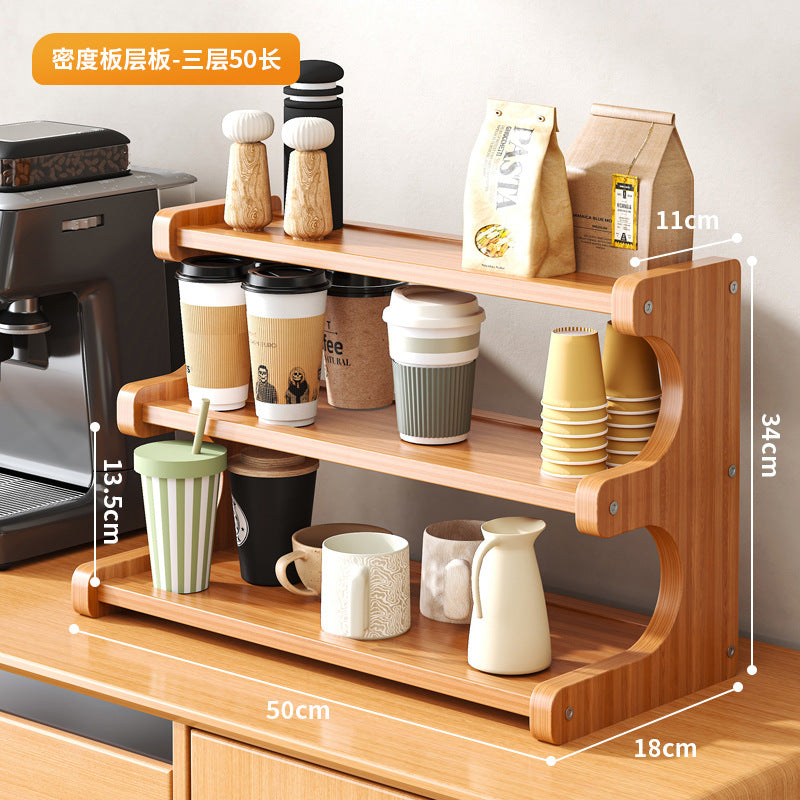 Desktop rack, cup storage shelf, dining table, countertop station, water cup, coffee cup, tea set, table small cup holder