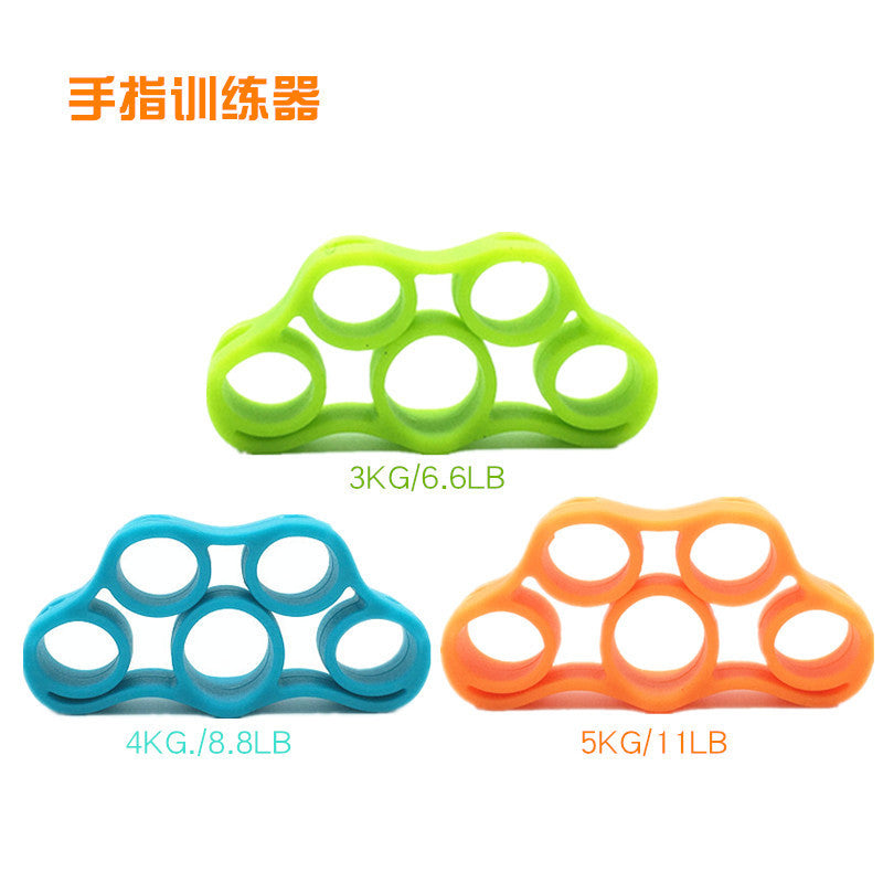 Silicone Five-finger Grip Finger Exercise Hand Rehabilitation Training Exercise Equipment Finger Relaxation Puller