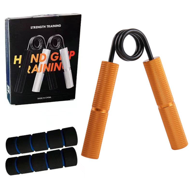 Source Manufacturer Aluminum Alloy Metal Grip Arm Grip Amazon Popular Fitness Spring Steel A-Grip