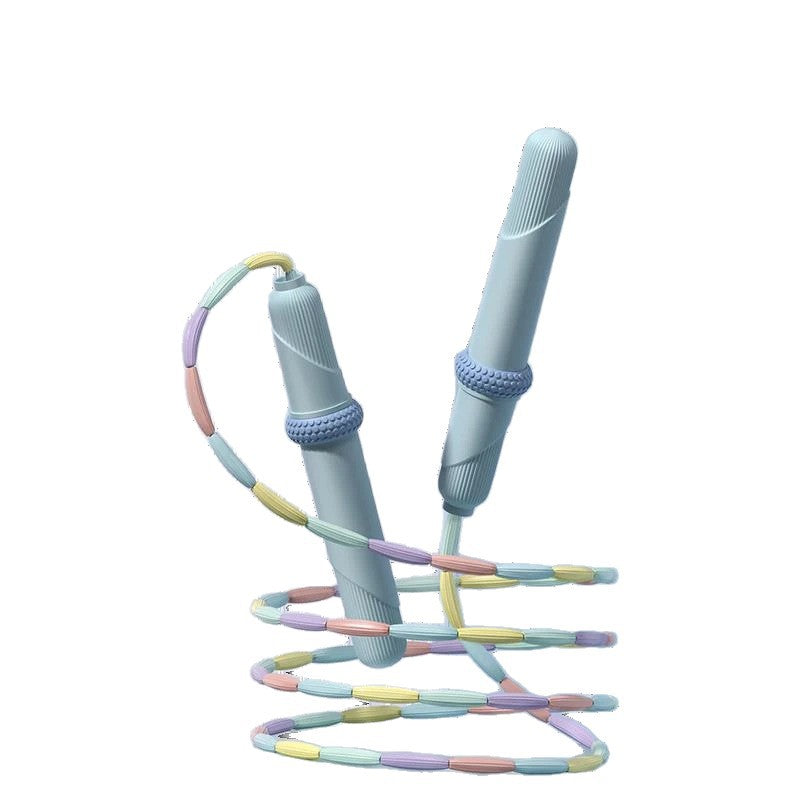 Children's bamboo skipping rope first grade large class small class professional entry rope primary school kindergarten sporting goods