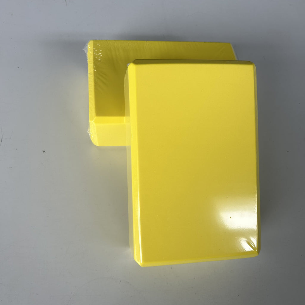 Yiwu manufacturers wholesale clearance 120g 369 yoga bricks pure yellow one-word horse practice bricks children's dance bricks