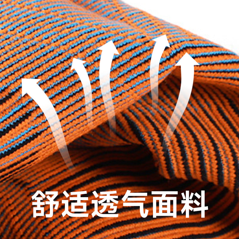 Cross-border sports knee pads running outdoor fitness knitted breathable non-slip pressurized knee joint protective cover customization