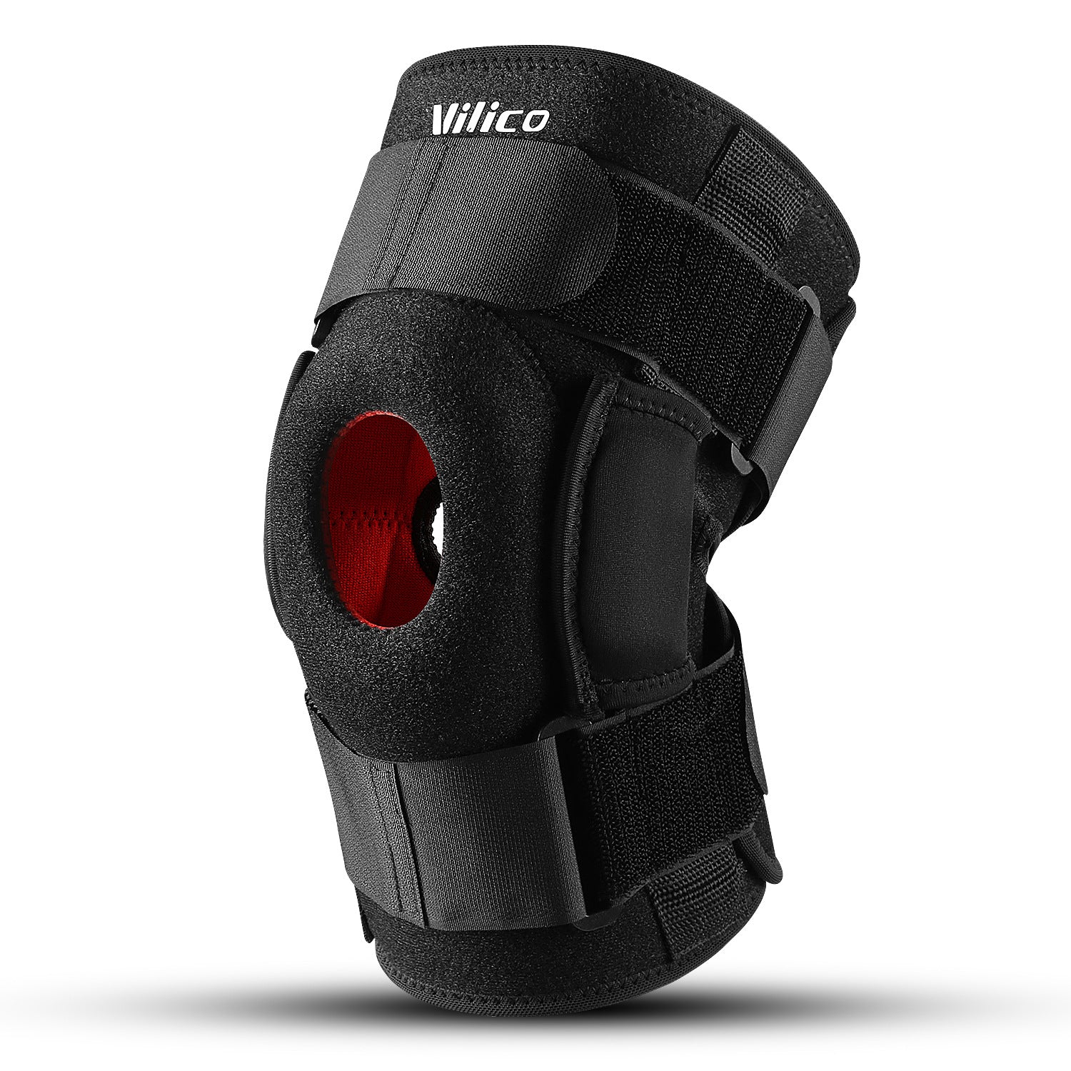 Sports Knee Pads Outdoor Running Cycling Foldable Alloy Plate Support Shock Absorption Pressurized Meniscus Patella Protector