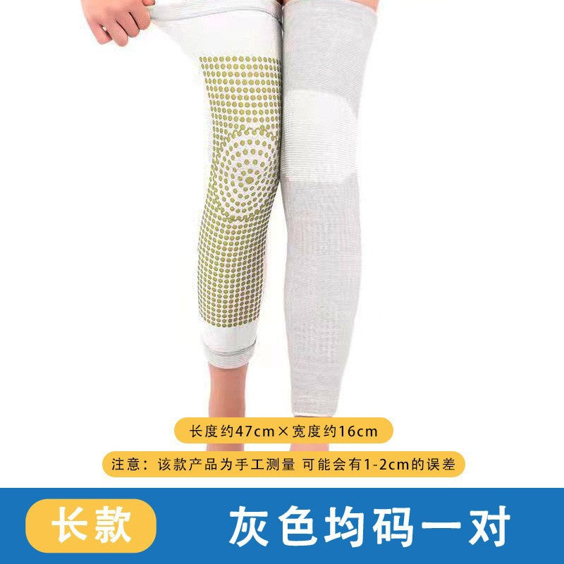 Wormwood heating bandage warm knee pads autumn and winter protection joints in the elderly cold wholesale over the knee