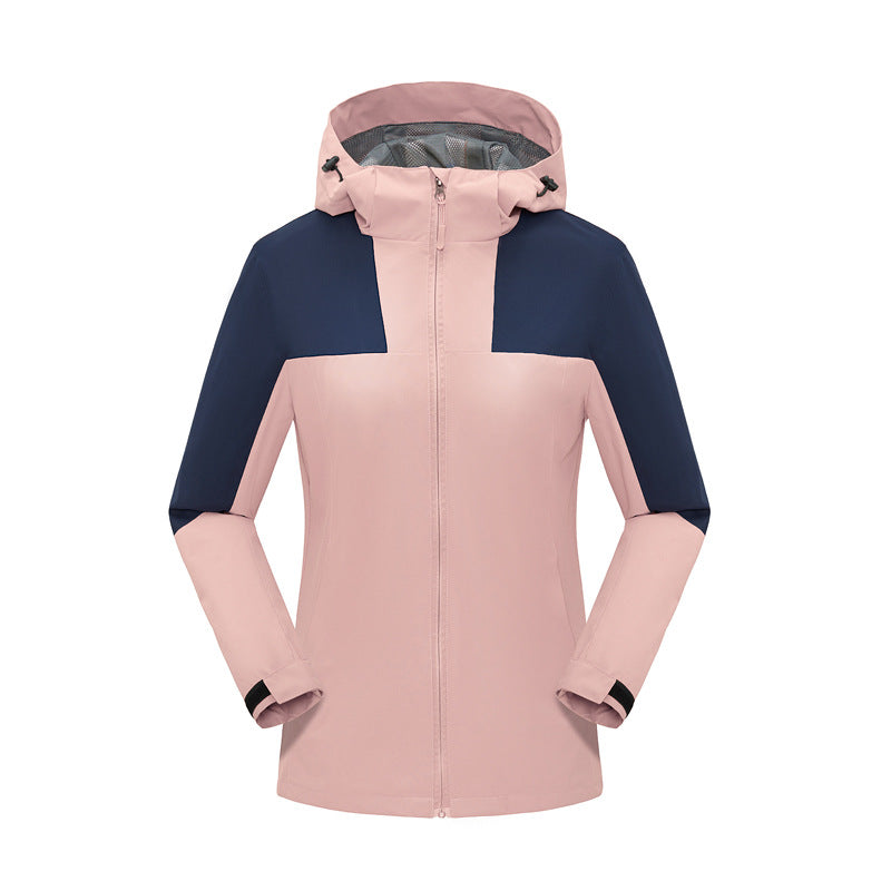 Windproof and waterproof outdoor team clothes solid color thin workwear tooling jacket workwear jacket custom printed logo