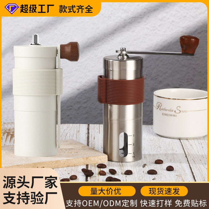 Manufacturer Wholesale Portable Manual Machine Coffee Grinder Coffee Bean Grinder, Hand Grinder
