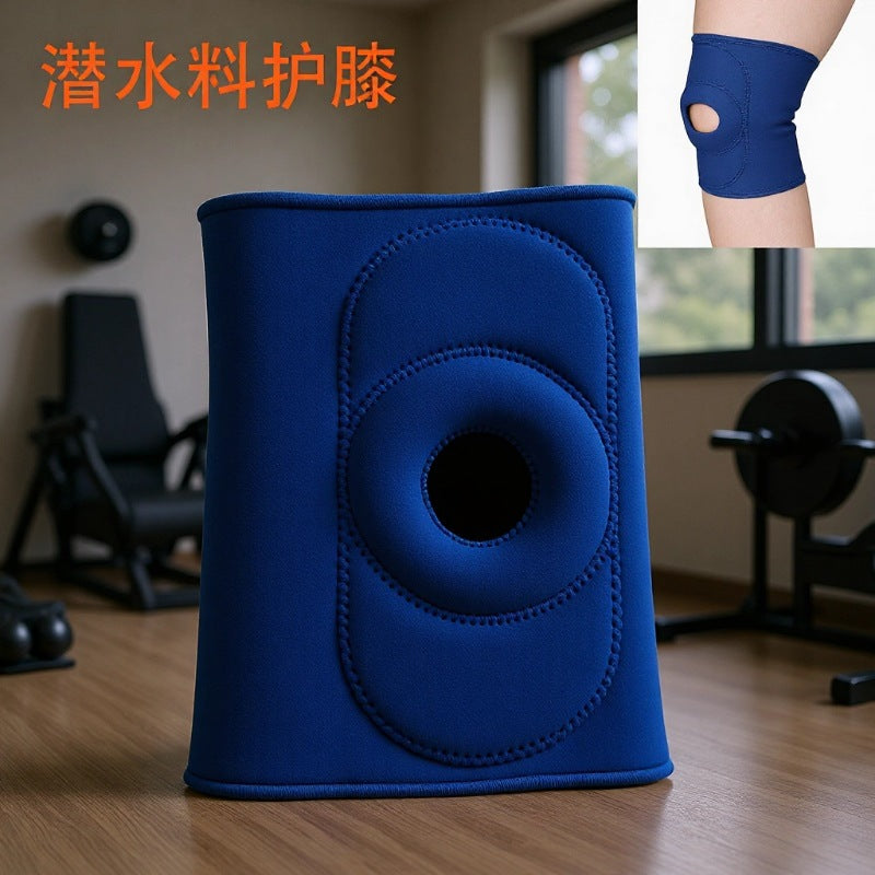Dongguan Ruibo diving material with hole design sports knee pads outdoor running fitness mountaineering cycling knee protection
