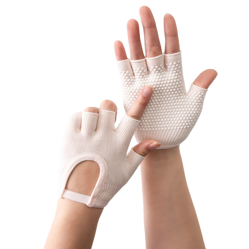 16-Color half-finger women's fitness gloves barbell pot carrying equipment cycling road bike yoga skipping rope badminton anti-cocooning