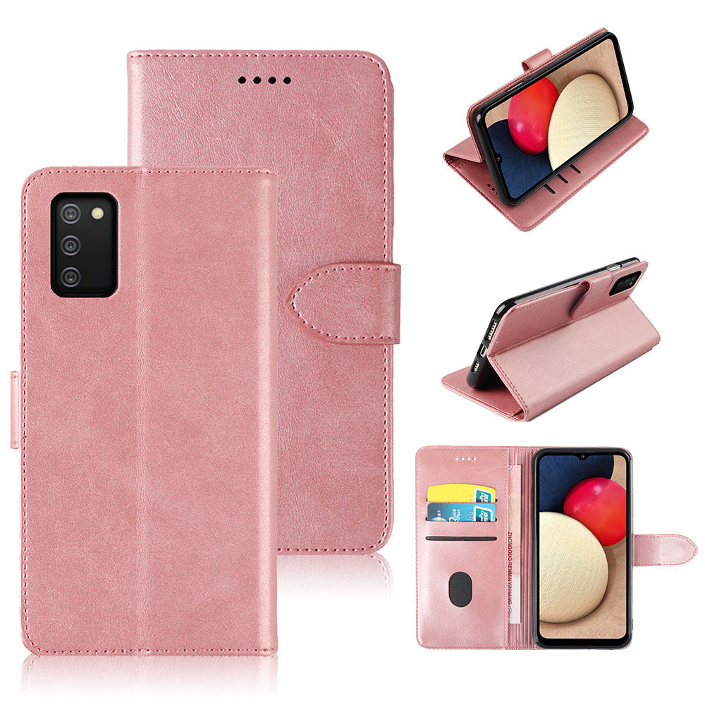 Applicable to iPhone15 card leather case 15promax calf pattern cover card mobile phone leather case