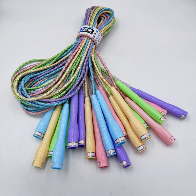 Skipping rope for children, wire rope for primary school students, counting skipping rope without knotting, high school entrance examination students, timing rope examination