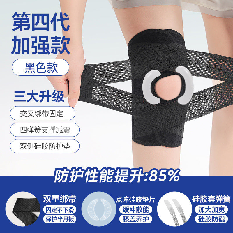 Regular Japanese brand meniscus special sports knee pads adult breathable light running cycling mountaineering knee pads