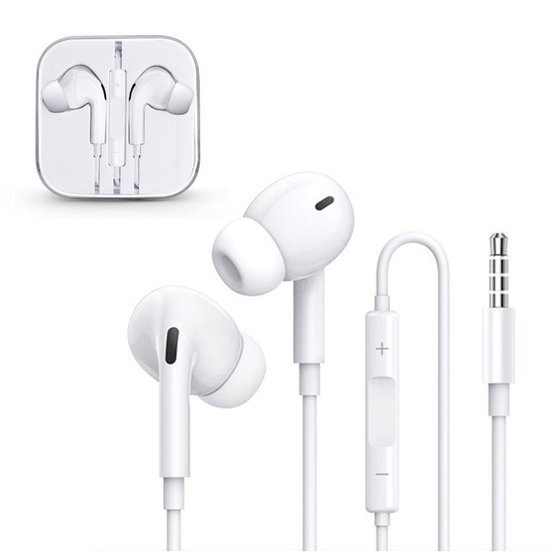 Applicable iPhone wire control bluetooth headset apple/android/huawei wired in-line headset type-c in-ear