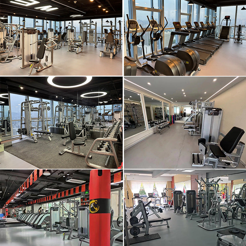 Gym commercial equipment full set of chest pinch push chest high pull back shoulder push sitting leg kick training strength equipment