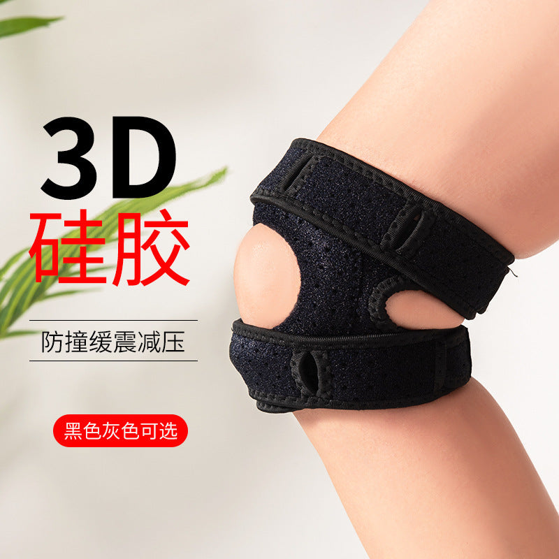 Cross-border patella strap protection knee joint meniscus running special equipment outdoor sports elastane rubber knee pads
