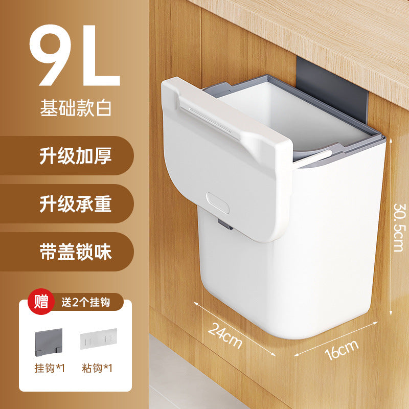 Kitchen Supplies Household Daquan Cabinet Wall Hanging Trash Can Life Storage Shelves Home Goods