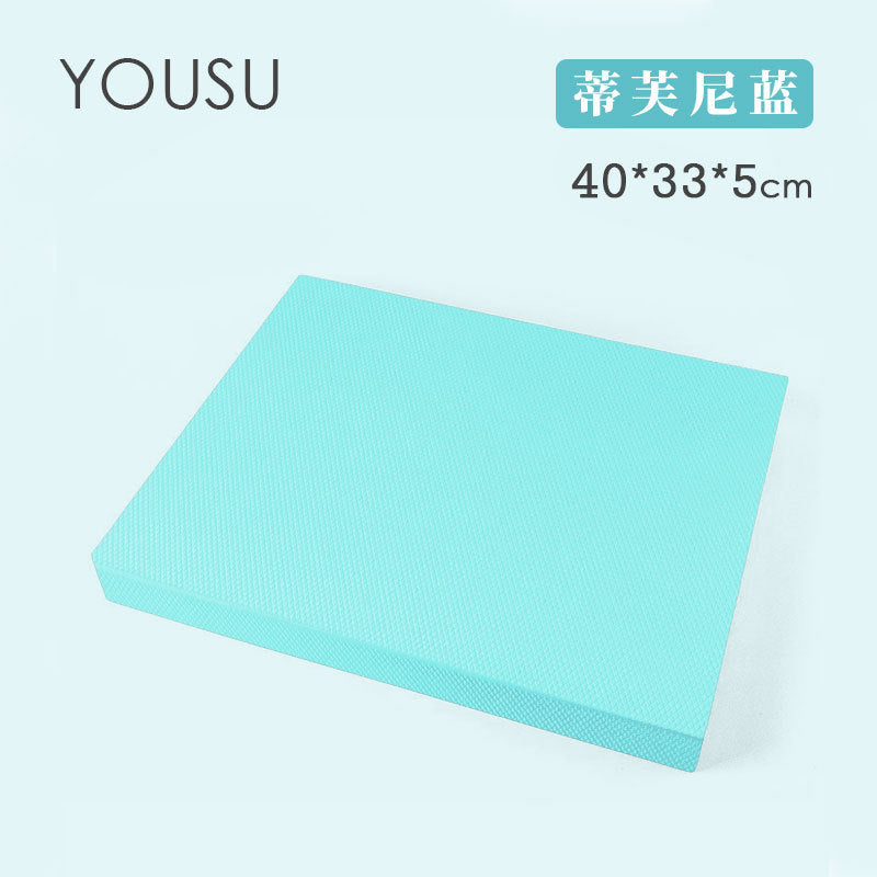 Balance Soft Bed Mat Slide Plate Fitness Plate Support Yoga Ankle Core Training Rehabilitation Equipment Thick Square Mat