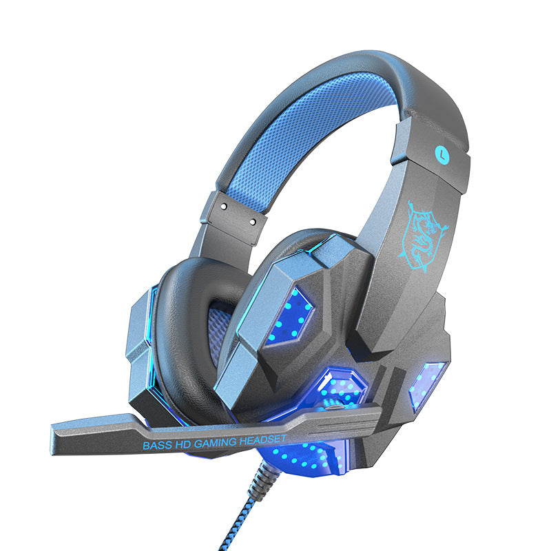 Cross-border dedicated ear + wired laptop special headset game e-sports headset factory wholesale
