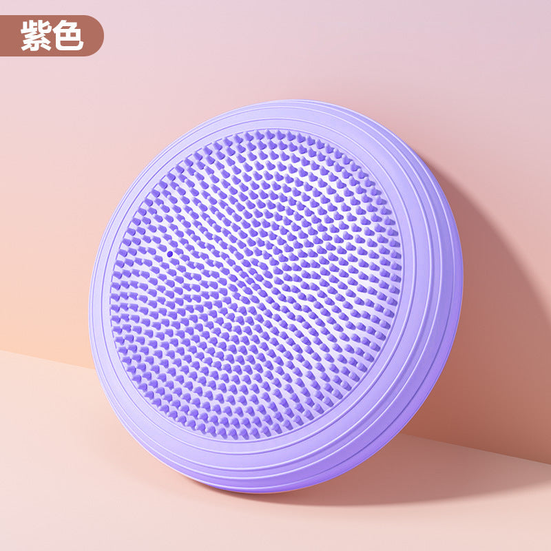 Yoga Inflatable Mat Balance Mat Rehabilitation Training Children's Balance Plate PVC Equipment Massage Ball Ankle Strength