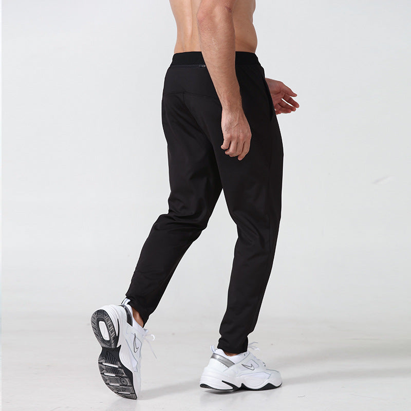 Autumn and winter new sports pants men's loose outdoor running fitness trousers large size knitted casual sports trousers