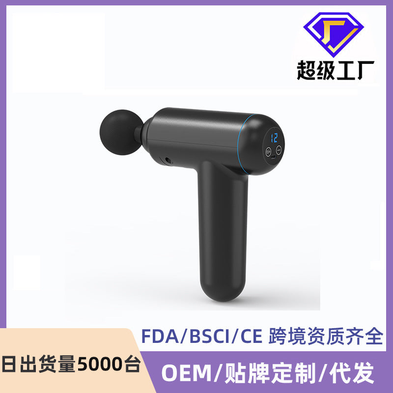 Fascia gun cross-border mini massage gun muscle relaxation massager electric cross-border Amazon fascia grab factory