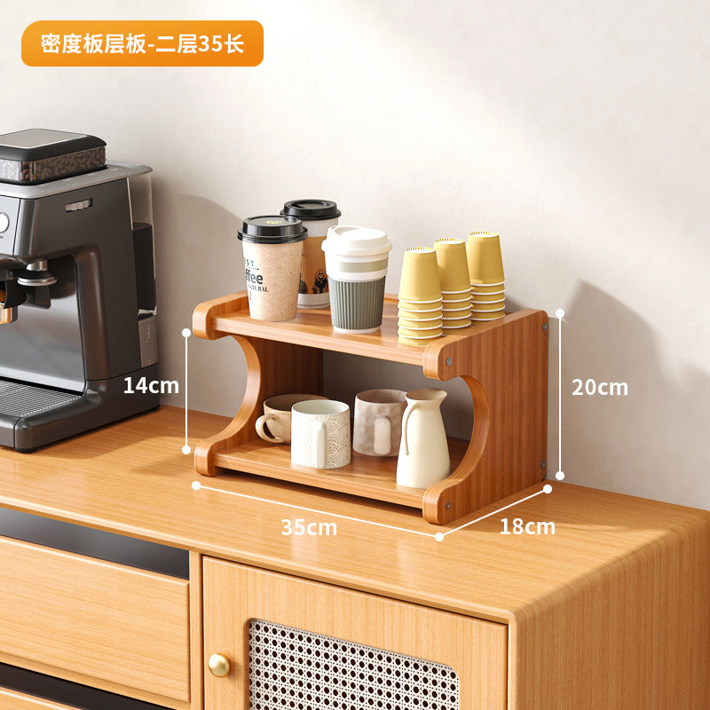 Desktop rack, cup storage shelf, dining table, countertop station, water cup, coffee cup, tea set, table small cup holder