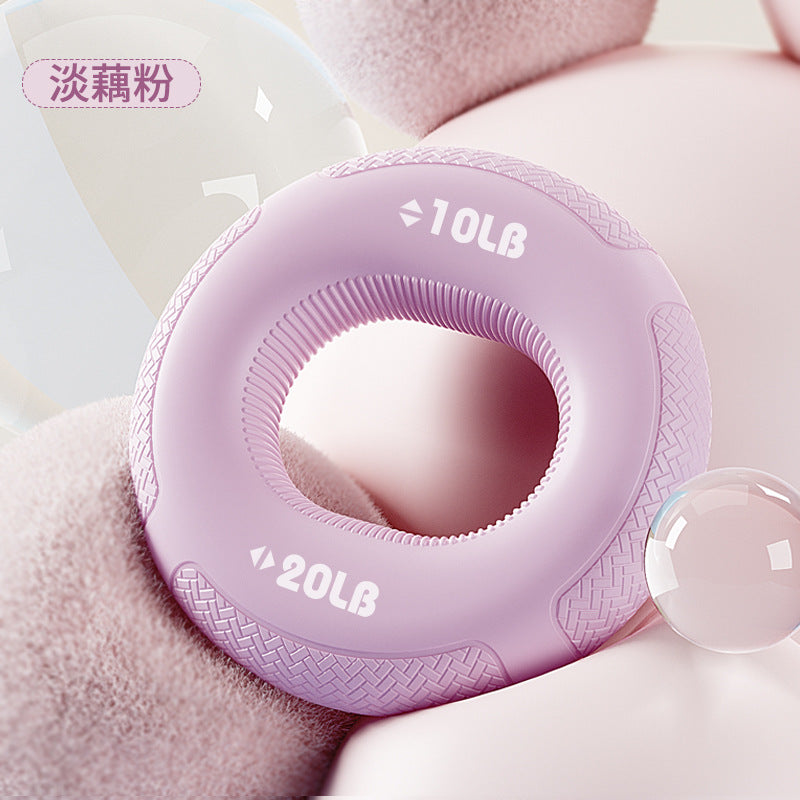 Grip Circle Double Strength Professional Exercise Hand Strength Arm Hand Strength Rehabilitation Training Massage Silicone Grip