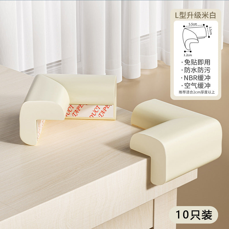 Table table corner anti-collision corner anti-collision strip anti-collision safety hemming soft bed corner sticker baby children right angle protective cover