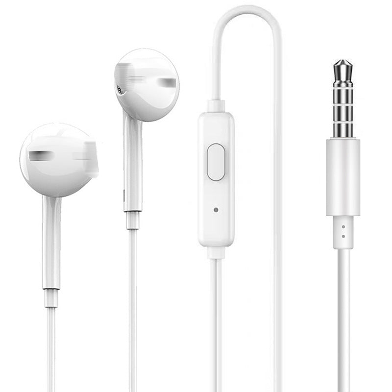 Applicable iPhone wire control bluetooth headset apple/android/huawei wired in-line headset type-c in-ear